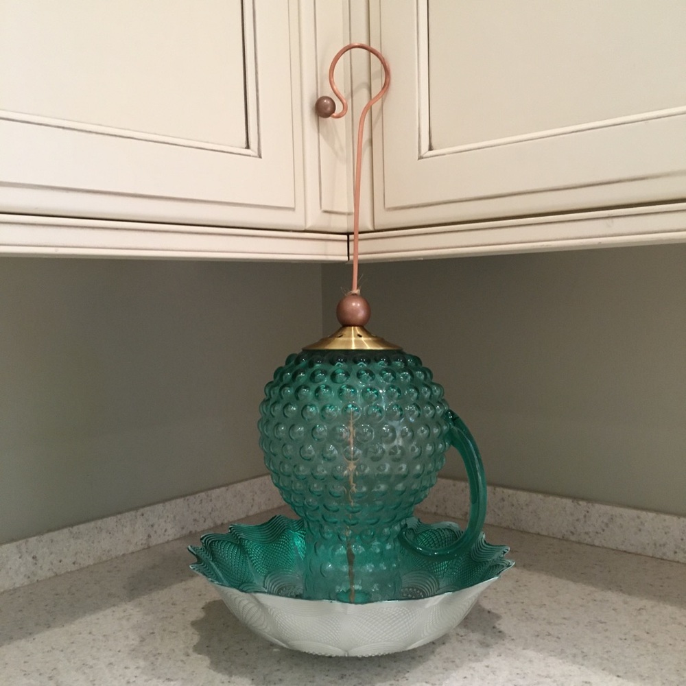 unique handmade bird feeder